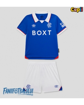 Rangers Echipament de Fotbal Replică 2025-26 Copii Acasa (+ Șorturi)